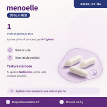 Carica l'immagine nel visualizzatore di Gallery, menoelle Ovula med ovuli vaginali secchezza vaginosi candida acido borico
