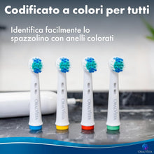 Carica l'immagine nel visualizzatore di Gallery, Compatibili con Testine Oral B, 4-Pack Compatibili con Testine Spazzolino Elettrico Oral-B - Alta Qualità, Pulizia Profonda