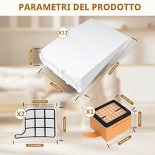 Carica l'immagine nel visualizzatore di Gallery, 12 Sacchetti Folletto VK135 VK136 con 1 Filtro e 2 Filtri per Vorwerk