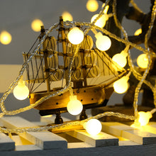 Carica l'immagine nel visualizzatore di Gallery, EXTRASTAR 2 set Luci Della Stringa Della Palla Luci Batteria Alimentato, 5M 50 LED Stringa luci LED Impermeabile catena 