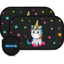 Carica l'immagine nel visualizzatore di Gallery, Tendine Parasole Auto Bambini - Protezione Solare 99% Dai Raggi UV - 2 Pezzi 51x31 cm 80g/m2 - Accessori Macchina Per In