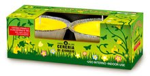 Carica l'immagine nel visualizzatore di Gallery, Cereria Di Giorgio - 2 Pirottini in alluminio alla Citronella di Java 100% Naturale - Anti zanzare e insetti - Diametro 