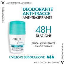Carica l'immagine nel visualizzatore di Gallery, Vichy Dermo-Tolerance Deodorante Roll-On, Per Pelli Sensibili