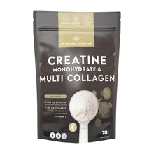 Carica l'immagine nel visualizzatore di Gallery, N2 Natural Nutrition. Creatina monoidrato + collagene multi idrolizzato con vitamina C in polvere (70 dosi) 3000 mg di c