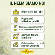 Carica l'immagine nel visualizzatore di Gallery, Olio di Neem Puro per Piante 240 ml Concentrato - Fa 12 Litri al 2%