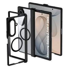 Carica l'immagine nel visualizzatore di Gallery, Tieeyivv Cover Magnetica per Samsung Galaxy Z Fold 8 Ultra Case con MagSafe, Anti-Caduta Frame in Silicone Morbido + Acr