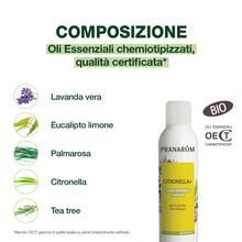 Carica l'immagine nel visualizzatore di Gallery, PRANARÔM - Aromapic Spray Anti-Zanzare Ambiente e Tessuti Naturale - Repellente con Oli Essenziali HECT - Protezione con