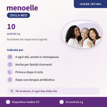 Carica l'immagine nel visualizzatore di Gallery, menoelle Ovula med ovuli vaginali secchezza vaginosi candida acido borico