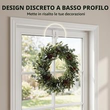 Carica l'immagine nel visualizzatore di Gallery, 12 Pezzi Ganci Decorativi per Finestre Bianco, Ganci per Finestre da Appendere, per Fino a 20mm di Spessore, Senza Incol