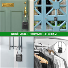 Carica l'immagine nel visualizzatore di Gallery, Diyife Cassetta Sicurezza per Chiavi, [Impermeabile] 4 Cifre