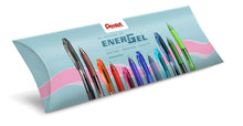 Carica l'immagine nel visualizzatore di Gallery, Pentel BL107 Energel X scatto 0.7 mm taschina 3 pz Blu