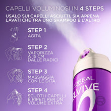 Carica l'immagine nel visualizzatore di Gallery, L'Oréal Paris Elvive Spray Rivitalizzante, Per Capelli Fini e Sottili, Effetto Volume Istantaneo, Con Peptidi di Collage