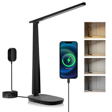 Carica l'immagine nel visualizzatore di Gallery, Honeywell HWT-H2 Sunturalux Lampada da Scrivania LED con Protezione Degli Occhi, 3 Modalità di Illuminazione (Nero)