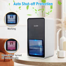 Carica l'immagine nel visualizzatore di Gallery, Aidodo Deumidificatore per Casa Muffa 1000ML,Deomificatore Piccolo D'Aria Mini Portatile,Auto-off, Deumidificatori Assorbire l'acqua 500ml/24h, Per Armadio Stanze Cantina Ufficio Camera da Letto