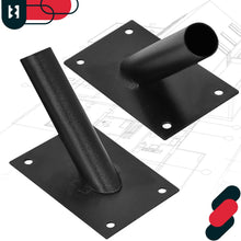 Carica l'immagine nel visualizzatore di Gallery, KOTARBAU® Portabandiere a 1 Vite, Asta per Bandiera, Bandiera Verniciata a Polvere, Colore Nero, Supporto per Bandiere d