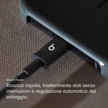 Carica l'immagine nel visualizzatore di Gallery, Beats da USB-C a USB-C Cavo in tessuto intrecciato, ricarica rapida, resistente e antigroviglio, caricatore compatibile 
