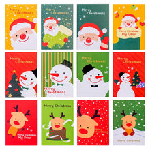 Carica l'immagine nel visualizzatore di Gallery, 30 Pezzi Mini Quaderni di Natale Taccuini Tascabili Portatili per Bambini Babbo Natale,Pupazzo di neve, Quaderno a renna Memo Great Stock Party Bottiglie per sacche per ragazze e ragazzi, 12 stile