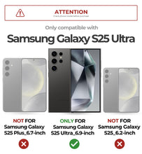 Carica l'immagine nel visualizzatore di Gallery, Dexnor per Cover Samsung Galaxy S25 Ultra con Copertura Integrata Della Fotocamera Scorrevole &amp; Protezione Dello Schermo