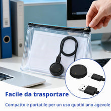 Carica l'immagine nel visualizzatore di Gallery, Caricatore Magnetico Compatibile con Amazfit Active 2/ Bip 6