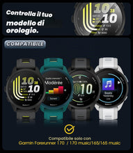 Carica l'immagine nel visualizzatore di Gallery, 2 Pezzi Vetro Temperato Compatibile per Garmin Forerunner 170/170 Music