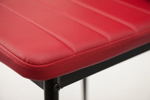 Carica l'immagine nel visualizzatore di Gallery, Albatros 2704 Milano Set di 4 sedie da Pranzo, in Pelle Sintetica, Rosso