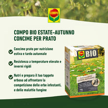 Carica l'immagine nel visualizzatore di Gallery, COMPO BIO Concime Granulare, Per Prato Estate e Autunno, 4kg