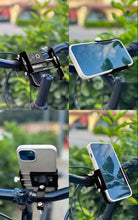 Carica l'immagine nel visualizzatore di Gallery, Porta Cellulare Moto, Portacellulare Per Bicicletta Con Rotazione a 360° in Alluminio, Supporto Telefono per Qualsiasi S