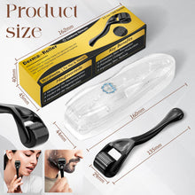 Carica l'immagine nel visualizzatore di Gallery, Dermaroller Capelli, Microneedling Derma Roller,Micro-Ago Roller 540-Aghi Rullo Derma per Crescita Dei Capelli,Trattamen