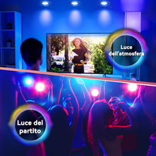 Carica l'immagine nel visualizzatore di Gallery, Bonlux GU10 Lampadine LED Blu, 5W GU10 Luce Spot Colorata blu AC 220-240V 120 Gradi Angolo di Fascio 50W MR16 GU10 Sosti