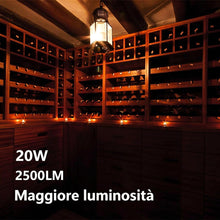 Carica l'immagine nel visualizzatore di Gallery, Lampadina LED A65 E27 20W - [SUPER LUMINOSA 2500 LUMEN] - (Equivalente a 153W) - Luce Bianca Fredda 6500K - Non Dimmerab