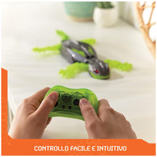 Carica l'immagine nel visualizzatore di Gallery, HEX BOTS Geco Telecomandato, Giocattolo Interattivo Radiocomandato, Ricaricabile con Cavetto USB, Si Arrampica sulle Pareti e Corre sui Pavimenti, Giocattolo per Bambini e Bambine, 4+ Anni