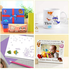 Carica l&#39;immagine nel visualizzatore di Gallery, Vicloon Adesivi per Bambini 550+ Adesivi 3D, Puffy Adesivi per Regali Gratificanti Scrapbooking Inclusi Animali, Pesci, Dinosauri, Numeri, Frutta, Camion, Aeroplani e Altro(22 Fogli)
