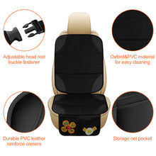 Carica l'immagine nel visualizzatore di Gallery, 2Pcs Protettore di Sedili Auto, Antiscivolo Impermeabile Coprisedile Auto Bambini Proteggi con Borsa Portaoggetti, Universale Compatibile Isofix Protezione Sedili, Protezioni Per Seggiolino