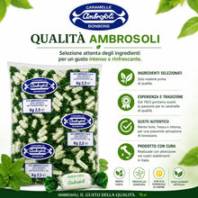 Carica l'immagine nel visualizzatore di Gallery, Ambrosoli Menta Forte, Caramelle alla Menta Intensa Incartate 2,5 kg