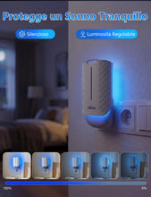 Carica l'immagine nel visualizzatore di Gallery, Trappola per Mosche da Interni V2 | Insetticida Elettrico con Trappola Adesiva &amp; Spina Orientabile | Contro Moscerini, M