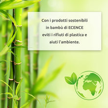 Carica l'immagine nel visualizzatore di Gallery, ECENCE Set di 4 Fermaporta da Pavimento in Bambù