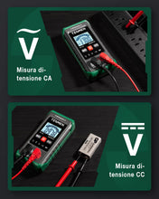 Carica l'immagine nel visualizzatore di Gallery, TESMEN TM-510 Multimetro Digitale, 4000 Conta Tester Elettricista, Misurazione Smart, Autoranging, Senza Contatto, Misur
