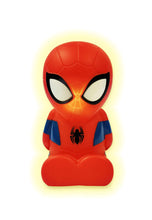 Carica l'immagine nel visualizzatore di Gallery, Lexibook, Spider-Man, Luce notturna a colori per la stanza dei bambini, cambio di colore, luce uniforme, Batteria, Blu/R