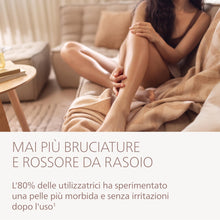 Carica l'immagine nel visualizzatore di Gallery, Philips Lady Shaver Serie 6000 - Rasoio senza filo, Wet &amp; Dry, sistema di rasatura a 3 lame, per corpo e gambe, 80 minut