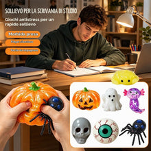 Carica l'immagine nel visualizzatore di Gallery, Squishy Box Set a Sorpresa di Halloween, 8 Pezzi - Mistery Box Squishy Antistress in Morbido TPR, Idea Relax per Ufficio