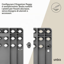 Carica l'immagine nel visualizzatore di Gallery, Umbra Organizer Pentole Estensibile, Grande, Grigio scuro
