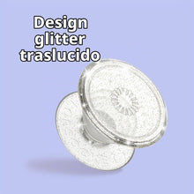 Carica l'immagine nel visualizzatore di Gallery, PopSockets Handygriff, selbstklebend- Transparent Glitzer