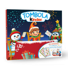 Carica l'immagine nel visualizzatore di Gallery, Kinder Tombola - 23 Snack Dolci al Cioccolato Assortiti con Cartelle e Tabellone Idea Realo e per Feste in Avvento, a Natale e Capodanno, 205 grammi