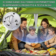 Carica l'immagine nel visualizzatore di Gallery, mizikuu 2 pezzi USB Repellente Mosche da Tavolo, Anti Mosche Ventola con Gancio Sospesa Ventilatore Repellente per Zanza
