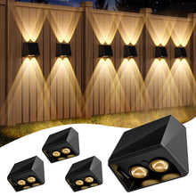Carica l'immagine nel visualizzatore di Gallery, Quntis Applique LED Esterno Solare Bianca Calda e Colore