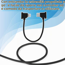 Carica l'immagine nel visualizzatore di Gallery, 2pz USB-C a iOS Cavo Telecomando per DJI RC-N1/N2/N3