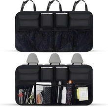 Carica l'immagine nel visualizzatore di Gallery, Astur Organizer bagagliaio auto pieghevole con 8 tasche | Borsa auto impermeabile in tessuto Oxford con struttura rigida