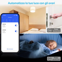 Carica l'immagine nel visualizzatore di Gallery, LoraTap Interruttore WiFi Alexa, Relè Smart Controllo App Smart Life, On/Off Controllo Manuale con Interruttore a Parete