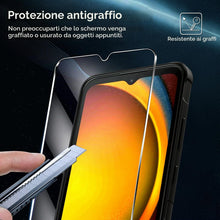 Carica l'immagine nel visualizzatore di Gallery, iVoler 3 Pezzi Vetro Temperato per Samsung Galaxy Xcover 7 / Samsung Galaxy Xcover7, Pellicola Protettiva con Cornice di