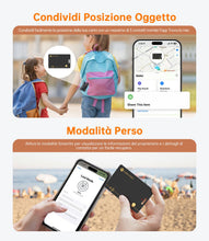 Carica l'immagine nel visualizzatore di Gallery, NOVOO Tracker Card 1,9mm, Ricarica Wireless, Apple Dov'è, IP68